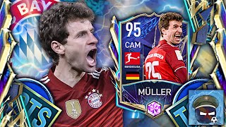 Good Cam??? 95 Thomas Muller Review Team Of The Season Fifa Mobile 22 Tots