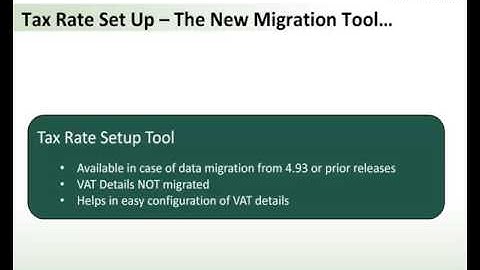 VAT Part 2 Tally.ERP9 Release 5.0 (a video From Tally Solutions )