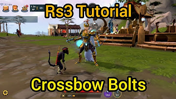 Rs3 Tutorial: How to make Crossbow Bolts
