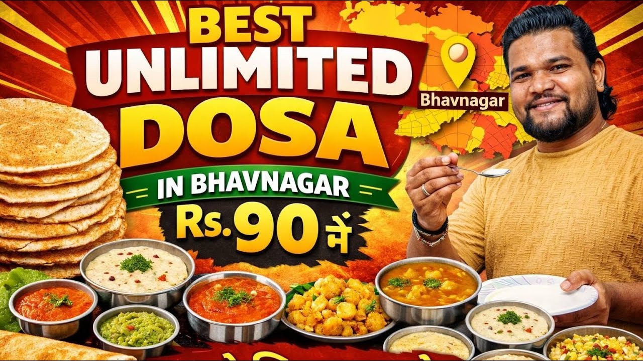 Best Unlimited Dosa in Bhavnagar!
