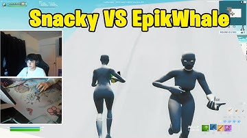 Snacky VS EpikWhale 1v1 Buildfights!