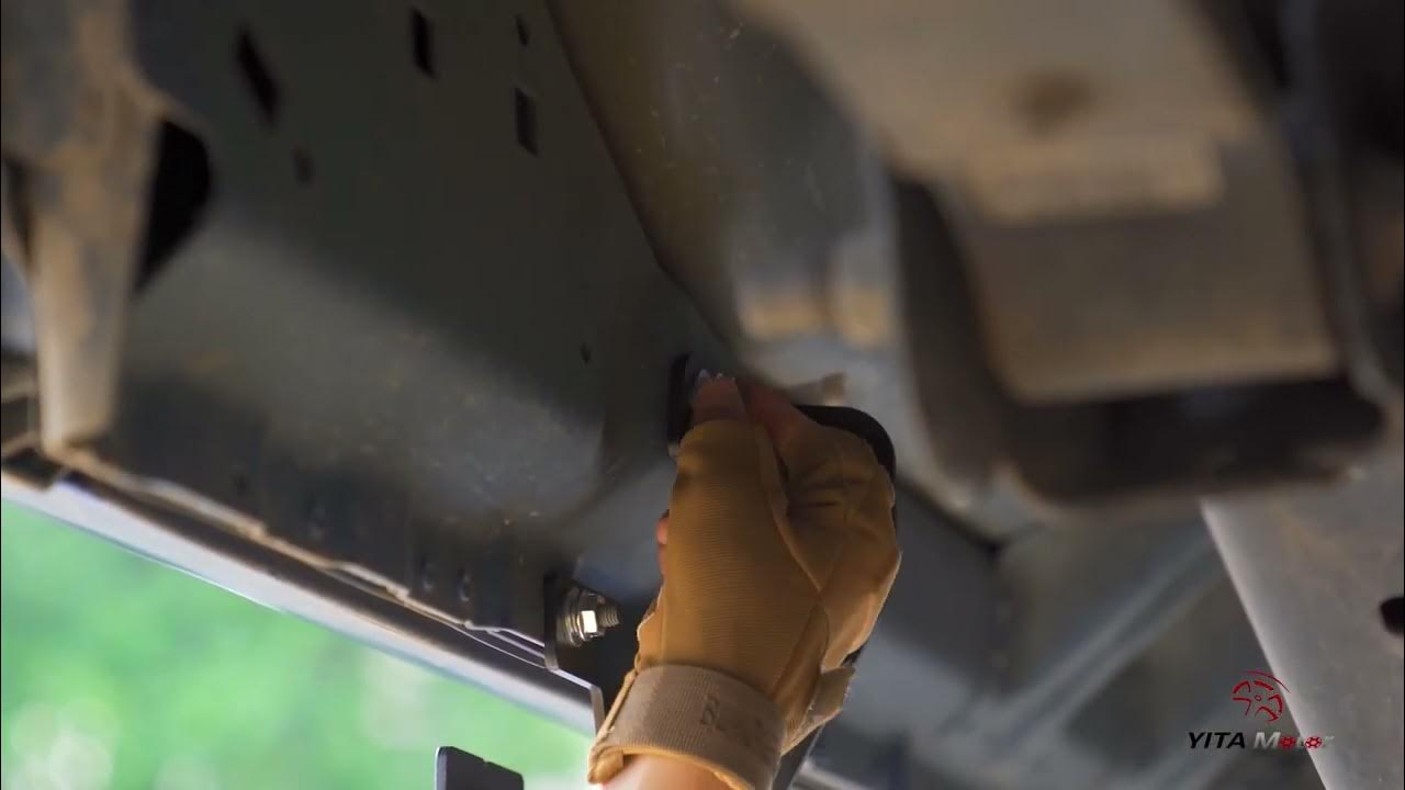 How to Install YITAMOTOR Running Boards in Your Car？ YouTube