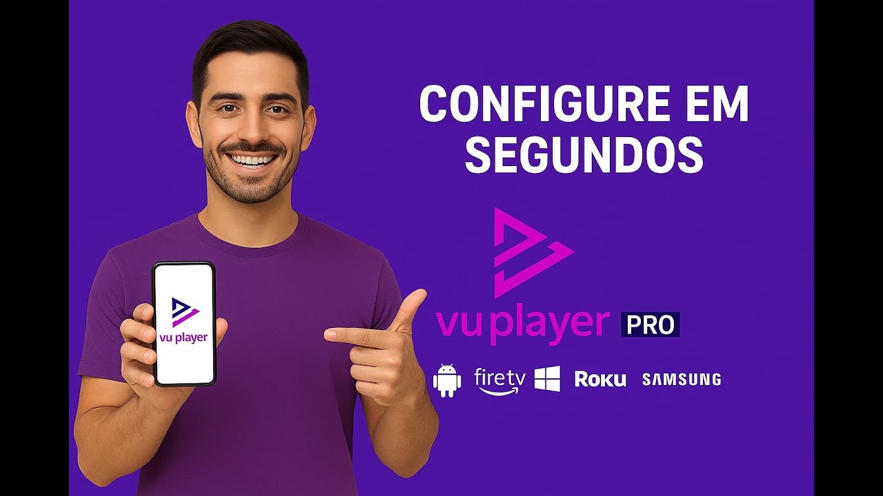 Vu player pro - configurando a lista de conteúdos para seu dispositivo. 