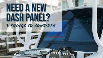 Boat Dash Panels- Material, electronics, and installation