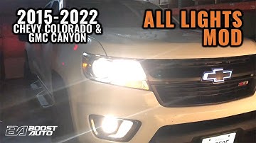 Fog Lights on with High Beams (All Lights Mod) 2015-2022 Colorado and Canyon