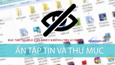 ẩn tập tin và thư mục