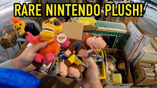 RARE NINTENDO PLUSH AT THE FLEA MARKET!