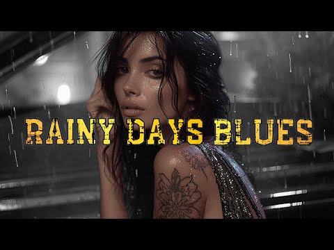 Rainy Days Blues - Blues Music on Guitar for a Relaxing Evening | Slow Blues Tunes