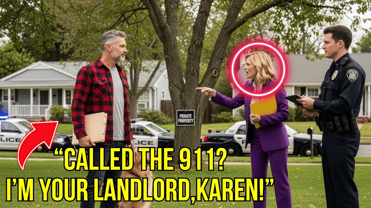 HOA called cops when I said “Not in your HOA”—She lost it when I revealed I own the land she's on!
