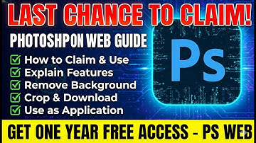 Get 1 Year FREE Photoshop Web Access | Use Photoshop in Browser | Full Hindi Tutorial