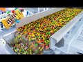 CÓMO SE HACEN LOS CARAMELOS DE CHOCOLATE DE M&M'S, INCREÍBLES LÍNEAS DE PRODUCCIÓN