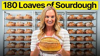 I Baked 180 Loaves of Sourdough Bread for My Micro Bakery