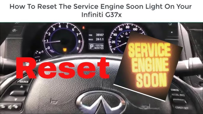 Как распознать особенности Infiniti FX при загорании индикатора Service Engine Soon