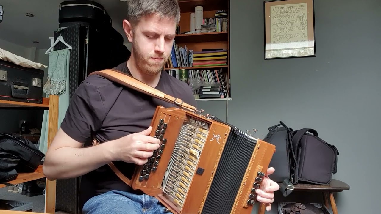 3t bourrées - Les Poules Huppées, La Coccinelle - accordéon diatonique, melodeon