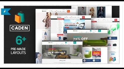 Caden - Mega Store Responsive WordPress Theme | Themeforest Templates