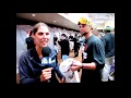 Amy Gutierrez Champagne Dousing Interview With Giants