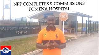 NPP COMPLETES AND COMMISSIONS FOMENA HOSPITAL