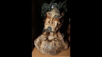 How to sculpt Orc head from clay