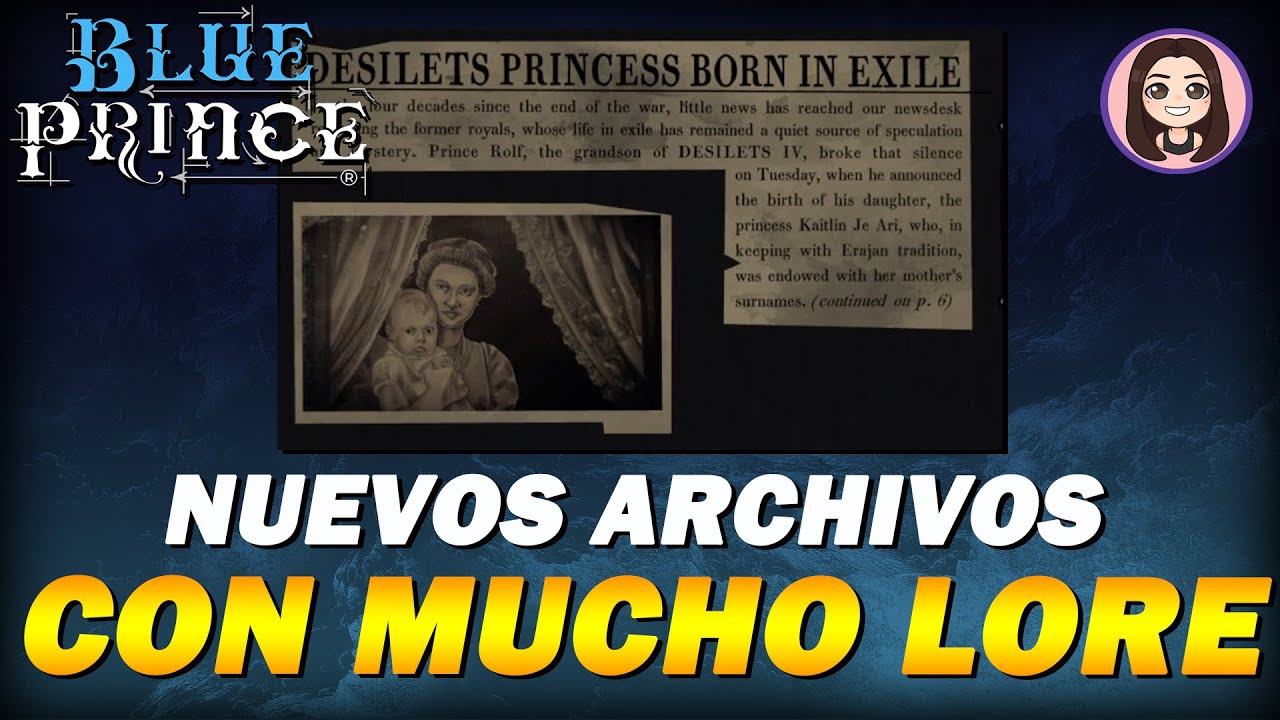 NUEVOS ARCHIVOS CON MUCHO LORE | BLUE PRINCE #68 - GAMEPLAY EN ESPAÑOL