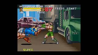 Final Fight 3 (SNES) Longplay - No Death Haggar