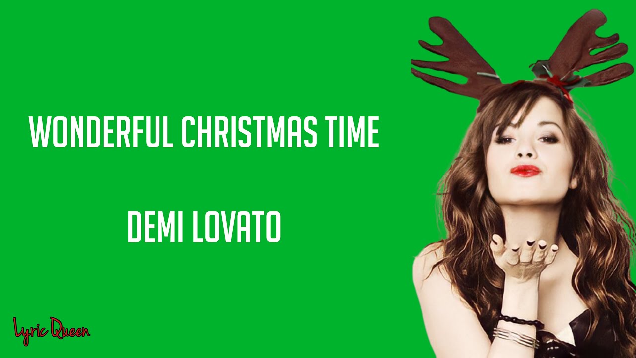 Demi lovato wonderful christmas time mp3