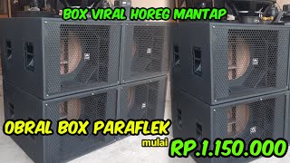 OBRAL BOX PARAFLEK / PARATELL ⁉️ || BOX Viral horeg, NO DEBAT ✅