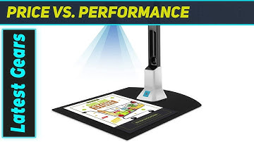 Portable 8MP Document Camera: The Ultimate A4 Scanner for Productivity