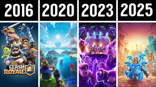 Evolution Of Clash Royale Loading Screens 2016 - August 2025
