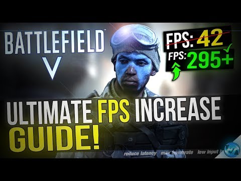 🔧 Battlefield V: Dramatically increase performance / FPS with any setup! BFV / BF5 FPS Boost