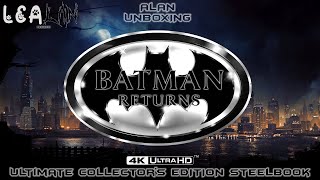 Batman Returns: 4K Ultimate Collector's Steelbook Edition: Unboxing