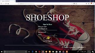 How to make shopping website on SHOES - in jsp and servlet