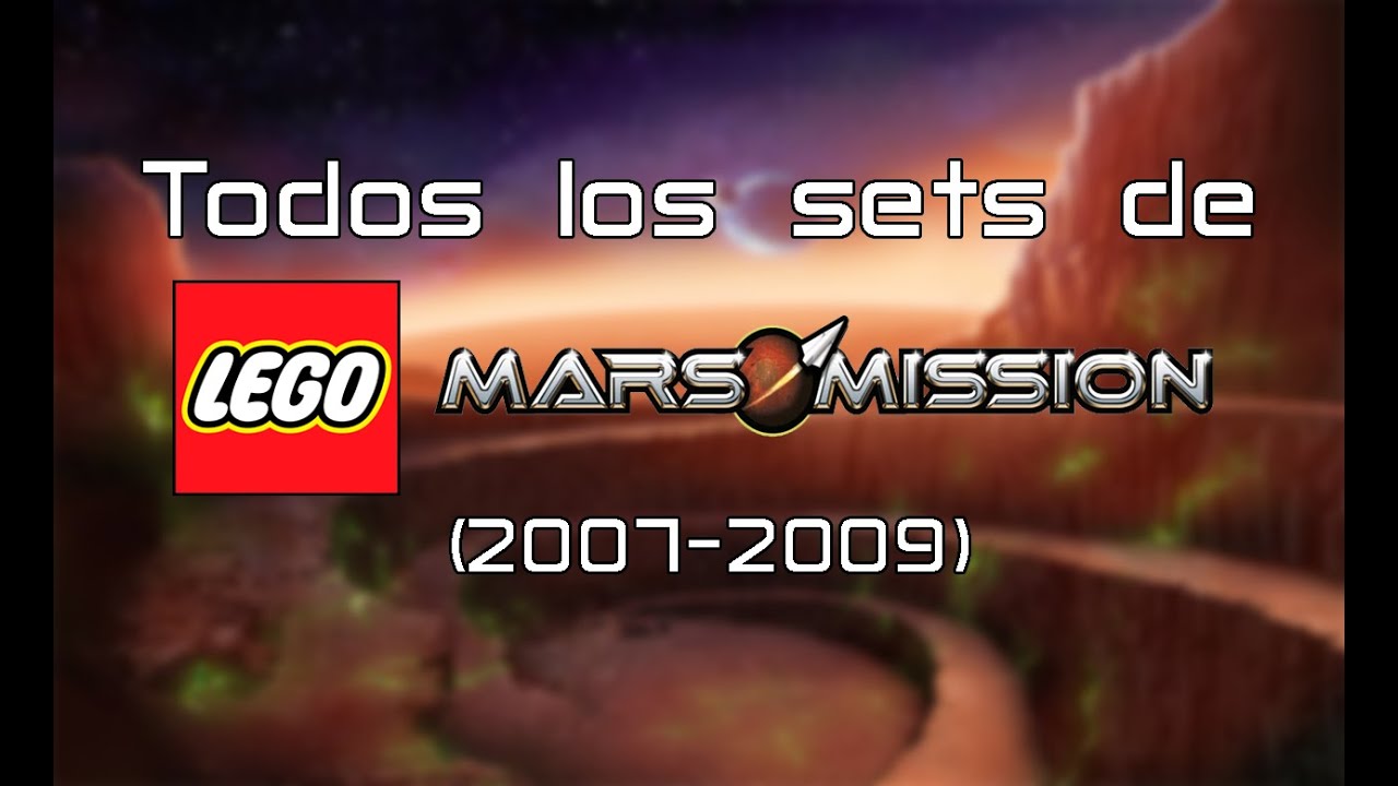 Todos los set de LEGO Mars Mission (2007-2009)