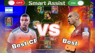 When My CF Vs Oppenent Best CB Smart Assist | Don’t Miss End #efootball #mbappe