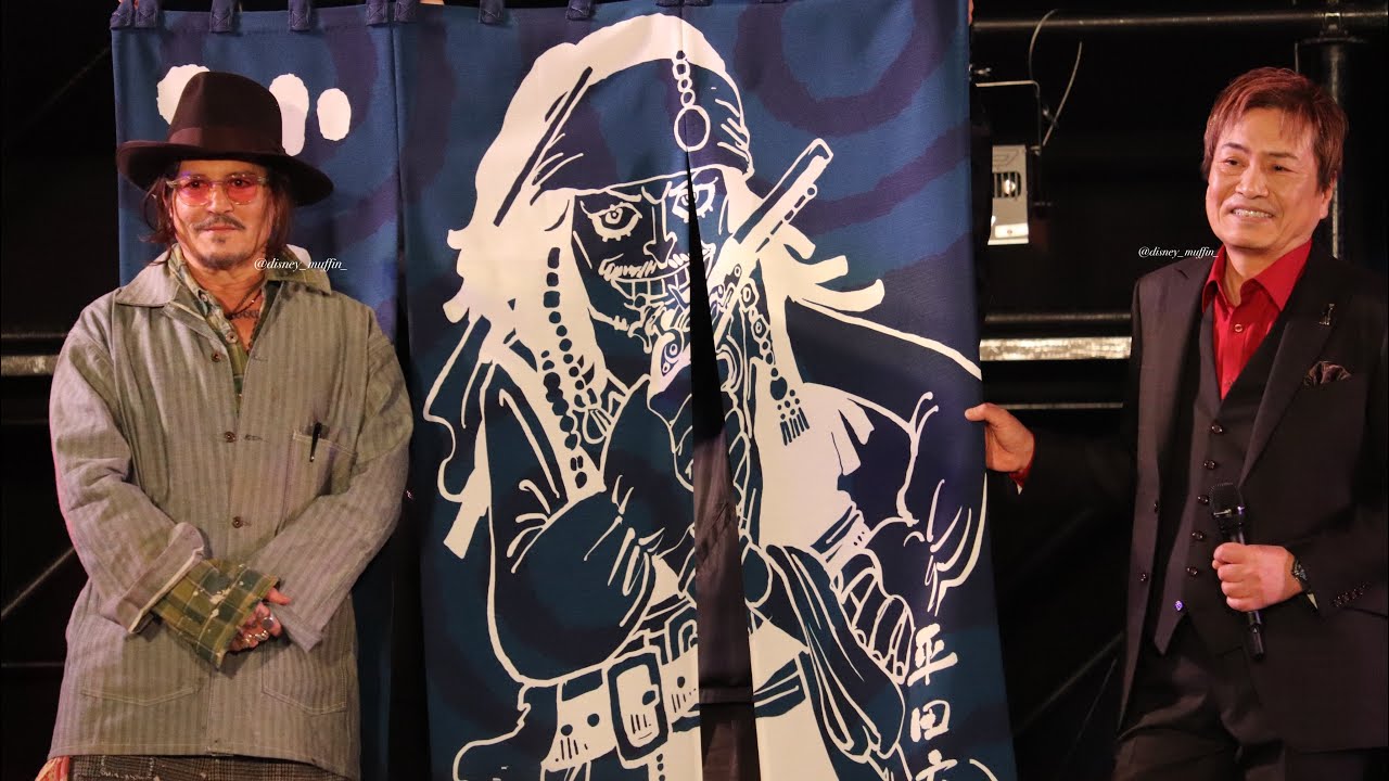 東京コミコン2025 ジョニー・デップセレブステージ