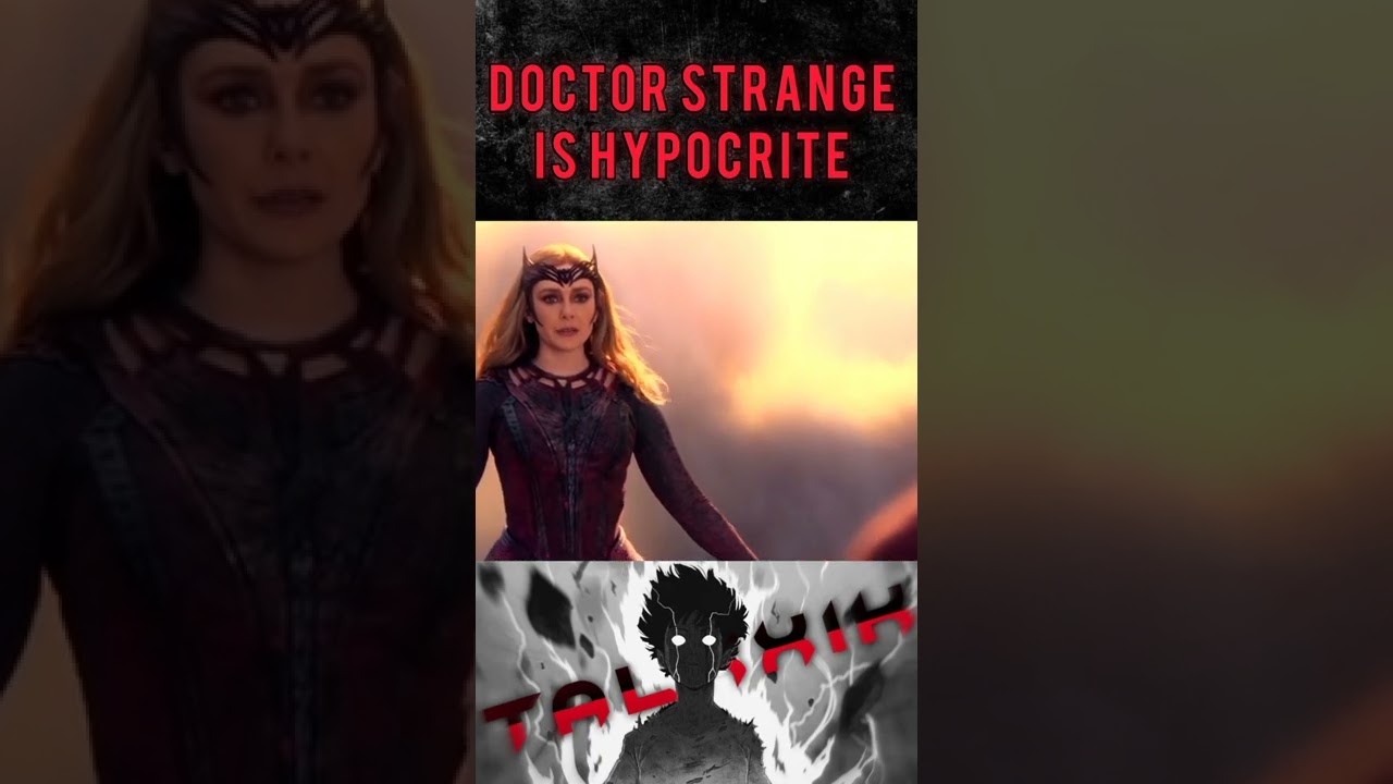 IS DOCTOR STRANGE & ANCIENT ONE HYPOCRITE ??