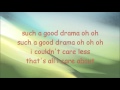 I couldn't care less - Leslie Clio (Lyrics mit Elementen aus dem Official Video)