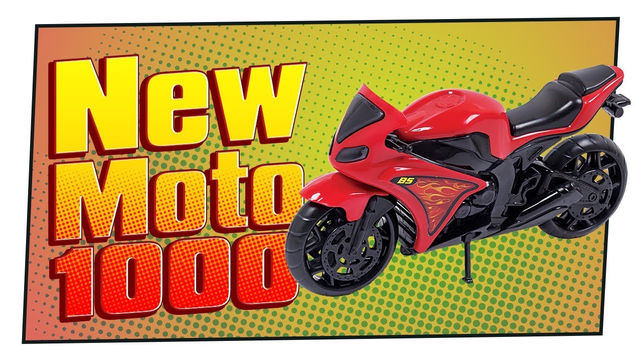 New Moto 1000 De Brinquedo Infantil - Compre Agora - Feira da