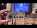 Atari 8 bit Control Pad 3 button demonstration
