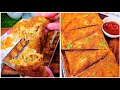 Cheese chilli chicken samosa cones new iftar snack