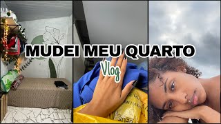 DECOREI MEU QUARTO + VLOG /// fiz as unhas, passeio com o Nelly