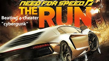 Need For Speed The Run Multiplayer - Beating a cheater "cybergunk"