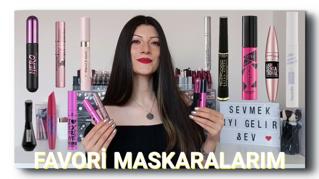FAVORİ MASKARALARIM | EN SEVDİĞİM RİMELLER