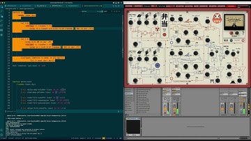 Improvised acid loops with Bento // Extempore Livecode Algorithmic Music