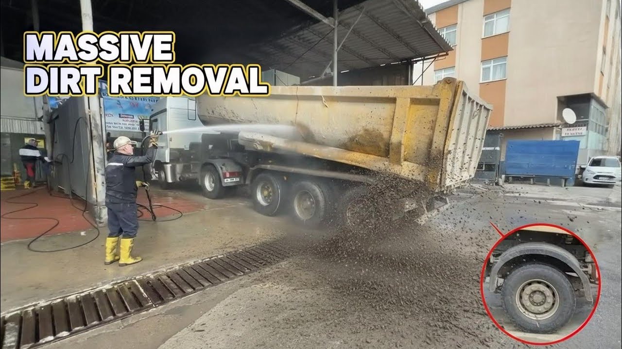 Extreme Deep Cleaning for a Giant Mercedes Actros