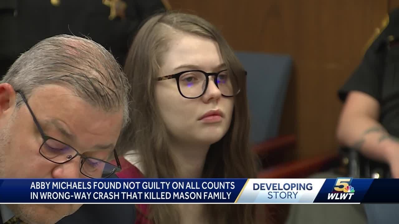 Woman accused of driving wrong way, killing Mason family found not ...