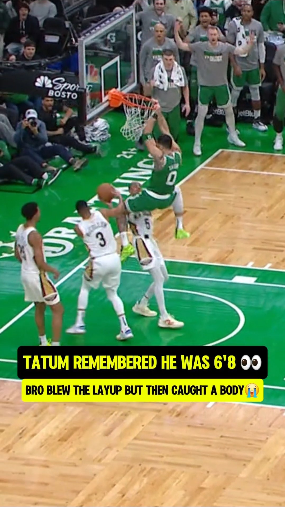 Tatum really Clip Farmed Murray?