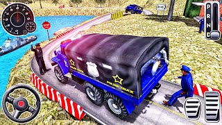 Offroad Police Truck Drive Simulator - Cargo Transporter Driving - Best Android GamePlay screenshot 5