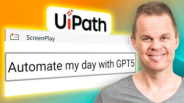 One Sentence and Agentic AI Does the Rest (UiPath ScreenPlay)