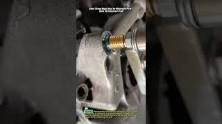 Smart Thread Repair Hack for Motorcycle Parts | Quick Fix Using Insert Tool