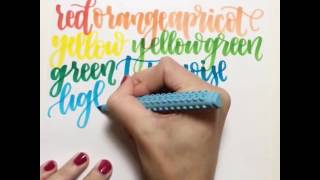 Artline Stix brush markers